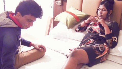 Glamour, footjob, spanking